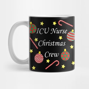 ICU Nurse Christmas Crew (White) Mug